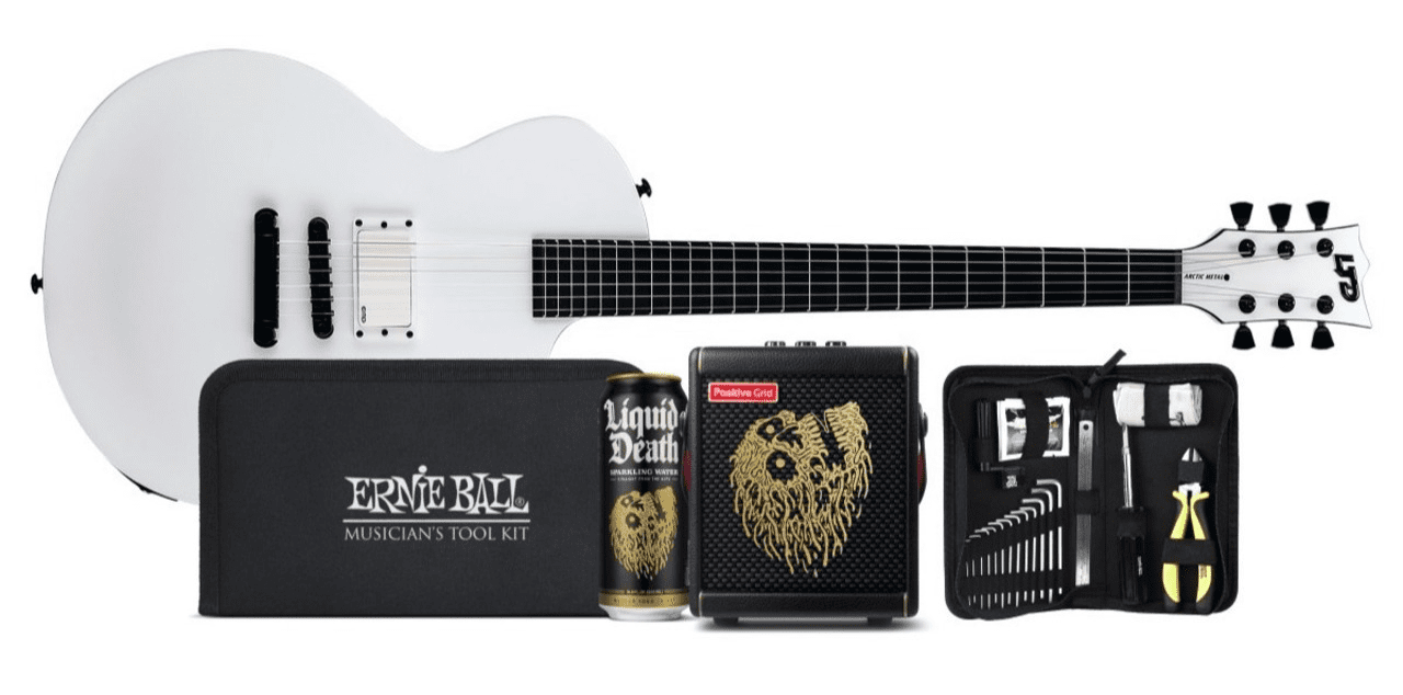 Positive Grid x Liquid Death Team Up for a Dangerously Refreshing NAMM Show Giveaway