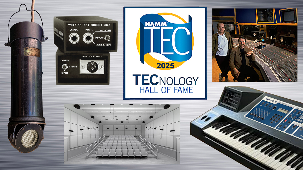 NAMM TECnology Hall of Fame Announces 2025 Inductees
