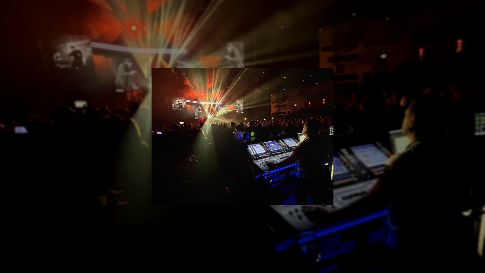 DiGiCo Quantum338 Powers James Love is the Answer Tour