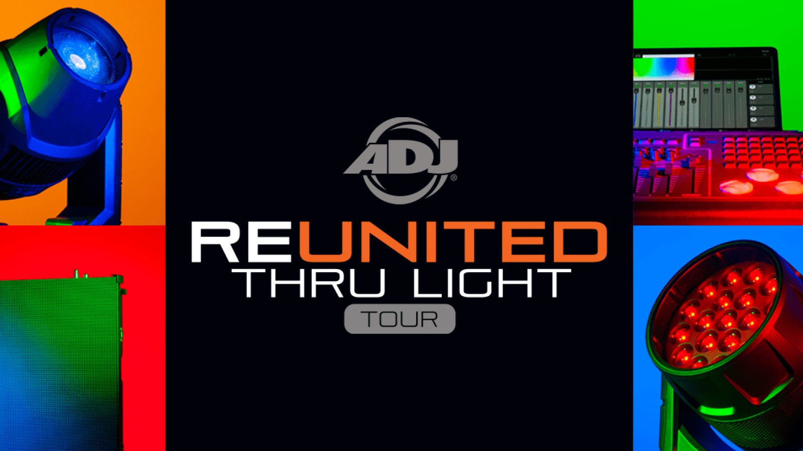 ADJ Announces 'Ruinited Thru Light' Tour
