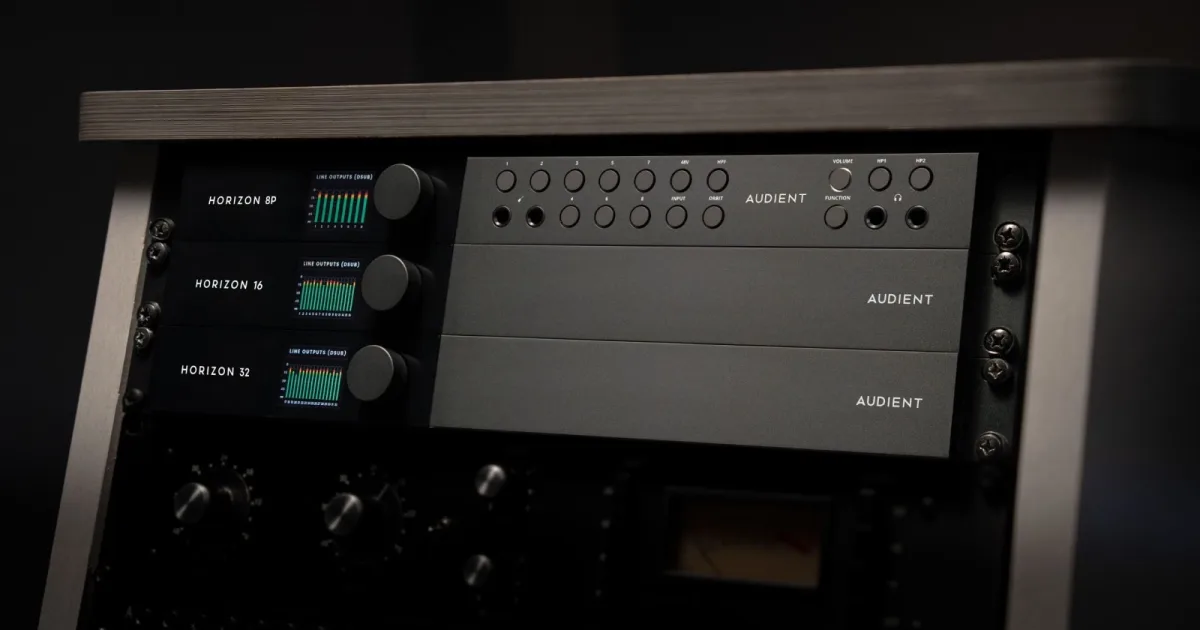 Audient releases Horizon Thunderbolt interfaces to challenge DSP ecosystems