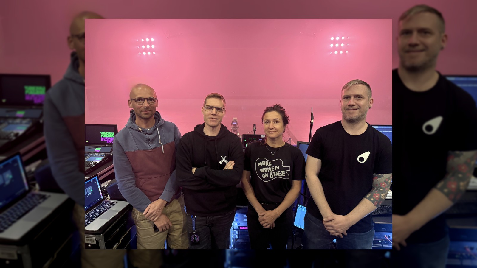 Vanessa Paradis Team Tests Spectera Handheld