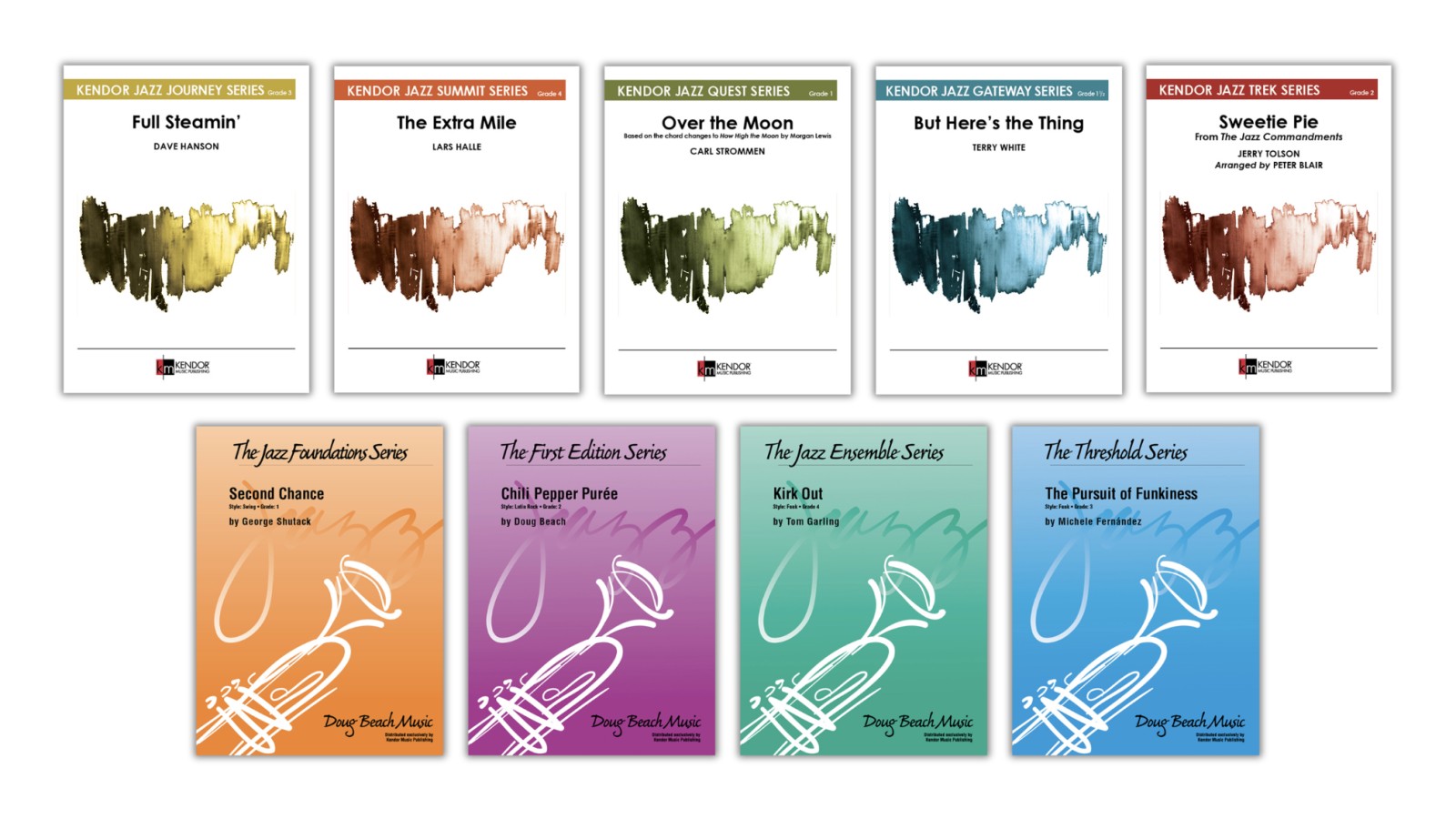Music Moves: Kendor Music Publishing Announces New Jazz Ensemble Music