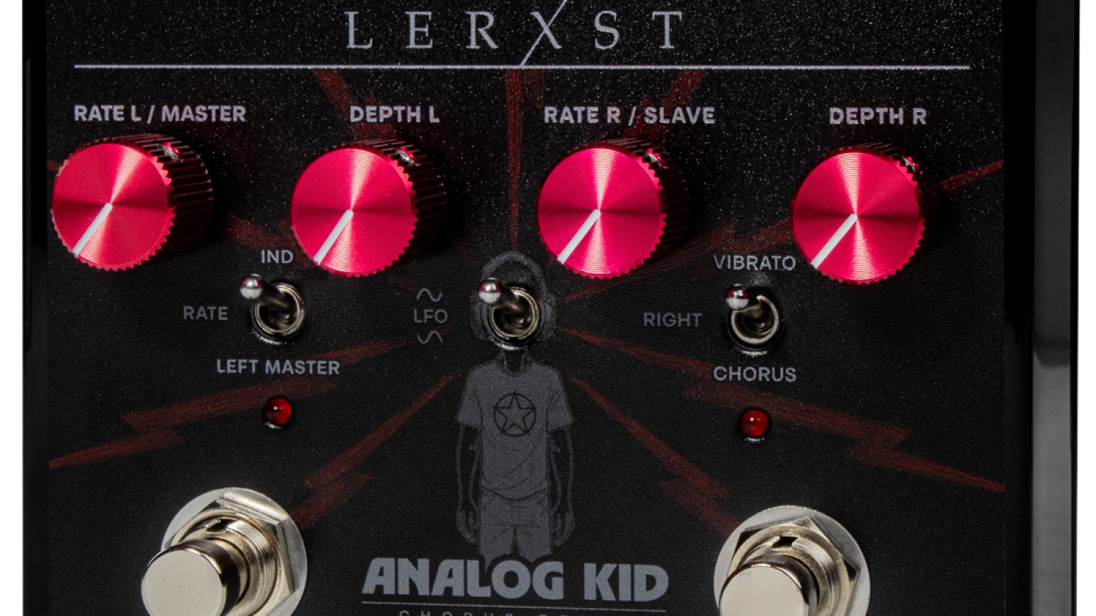 LERXST Introduces the Analog Kid Double Chorus Pedal.