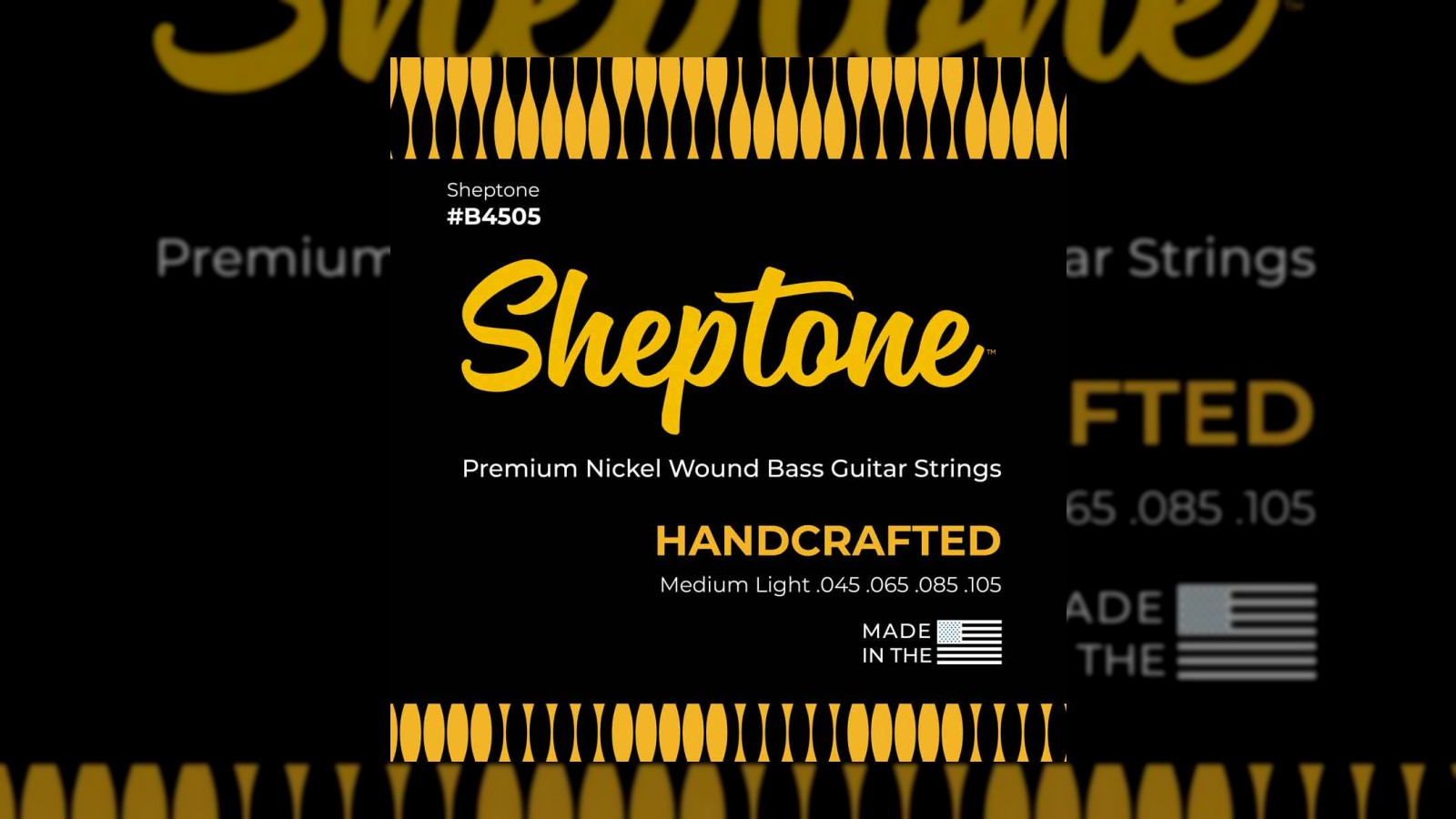 Sheptone Debuts Premium Nickel Wound Bass Guitar Strings