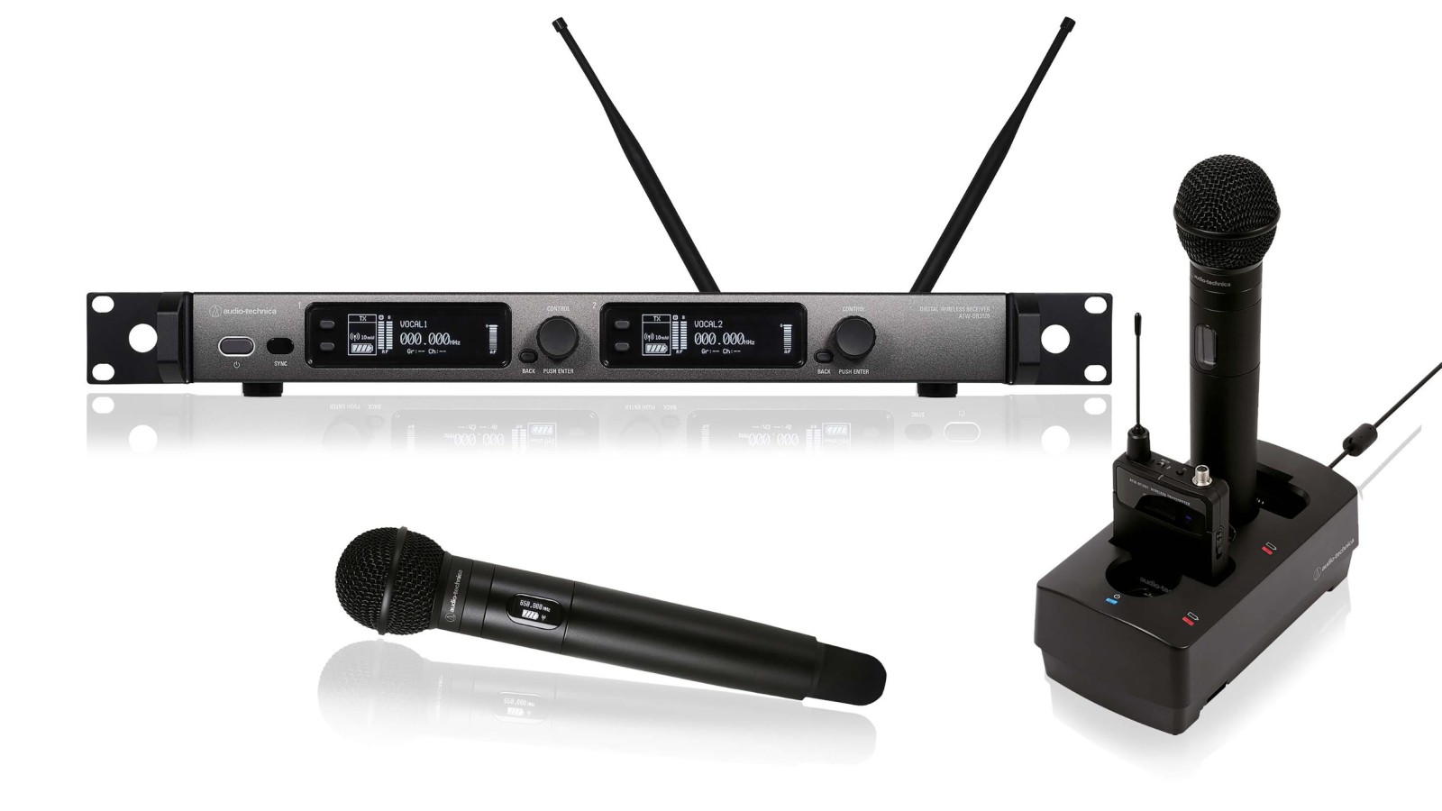 Audio-Technica Unveils New DANTE-Enabled 3000 Digital Series Wireless System