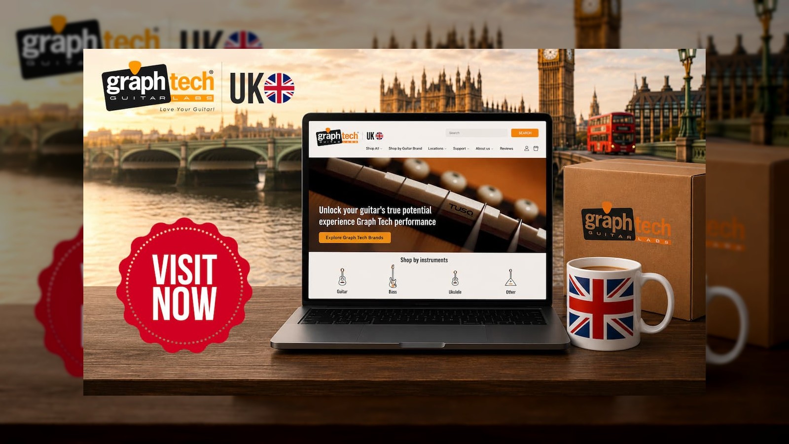 Graph Tech launches Uk online store