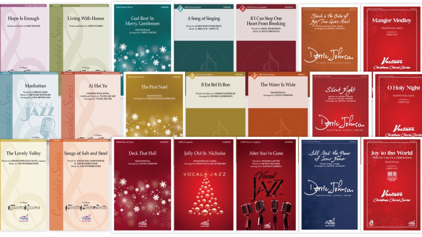 Excelcia Music Releases 2025-2026 Choral Music Catalog