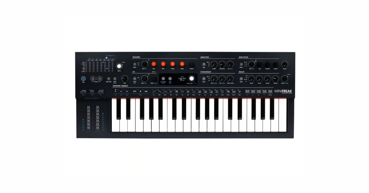 Arturia updates MiniFreak with sample and wavetable import