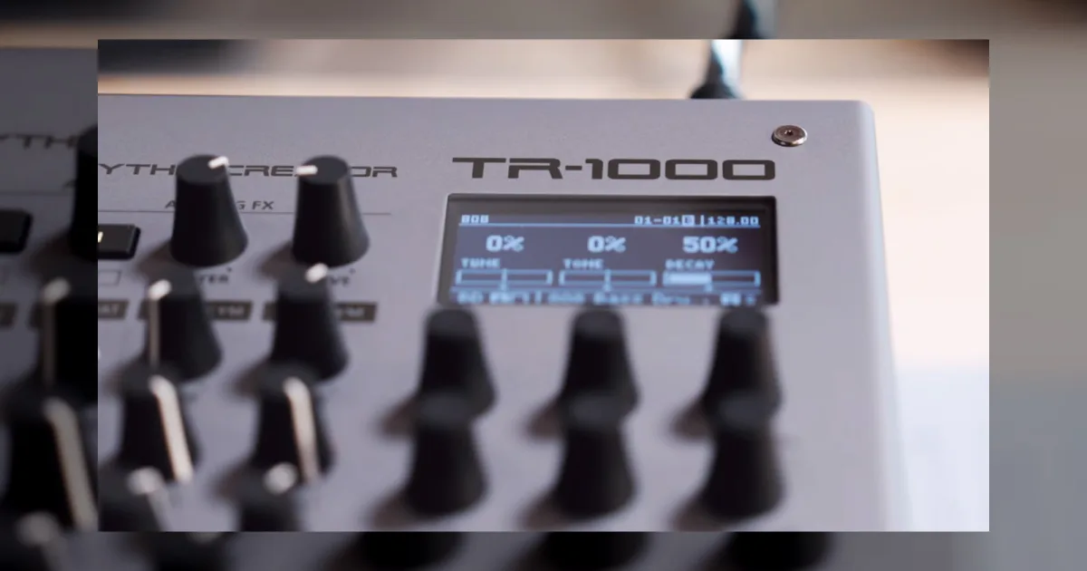Roland restocks TR-1000 drum machine with firmware update and new Editor
