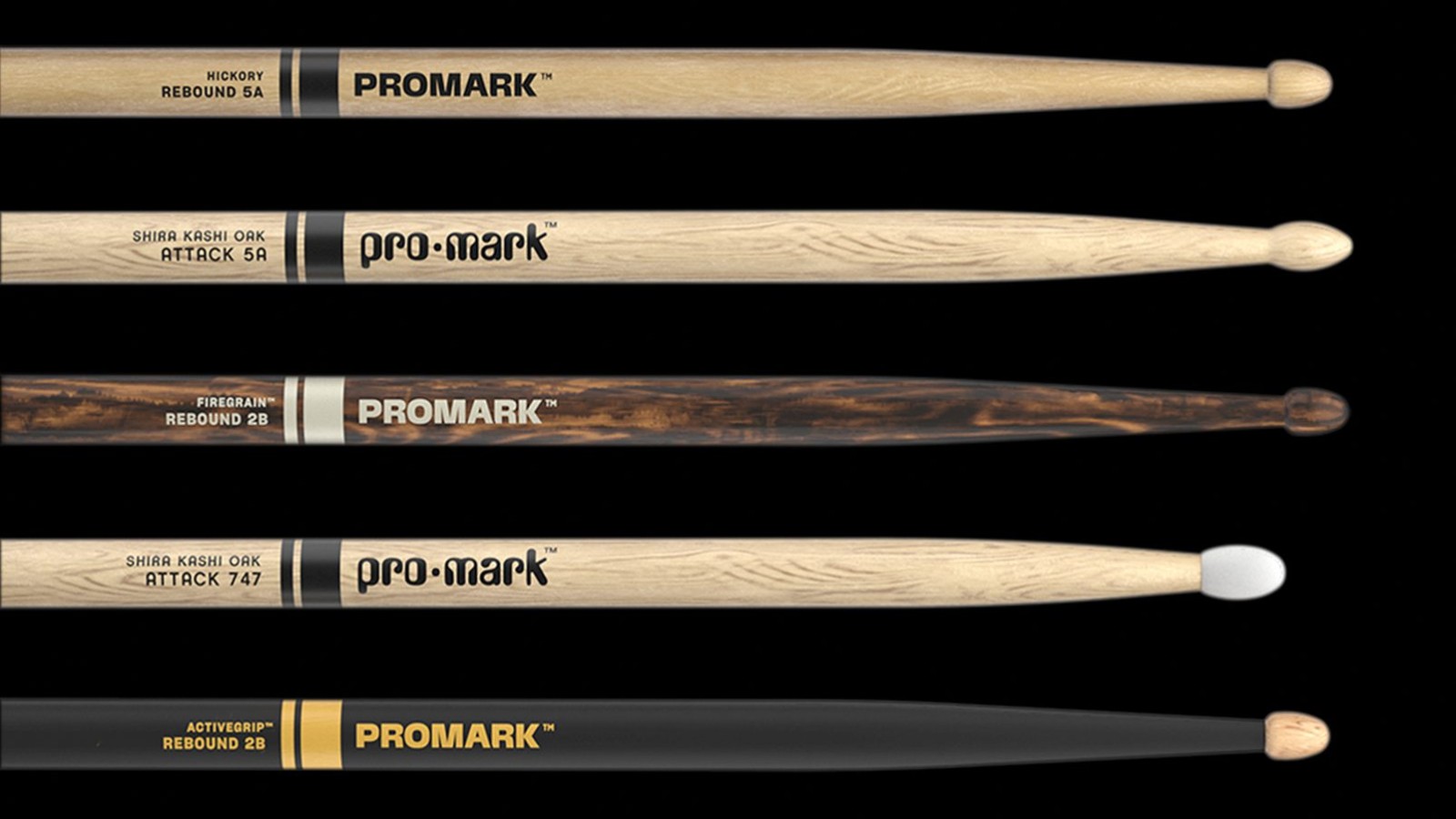 New Look for ProMark Drumsticks
