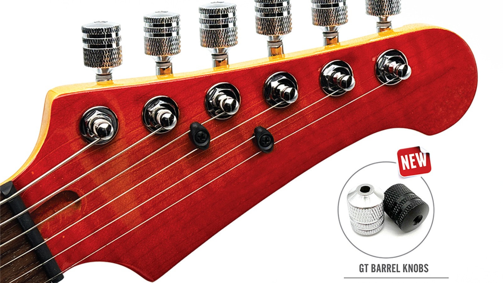 Graph Tech Guitar Labs Launches Barrel Knobs for Ratio Machine Heads
