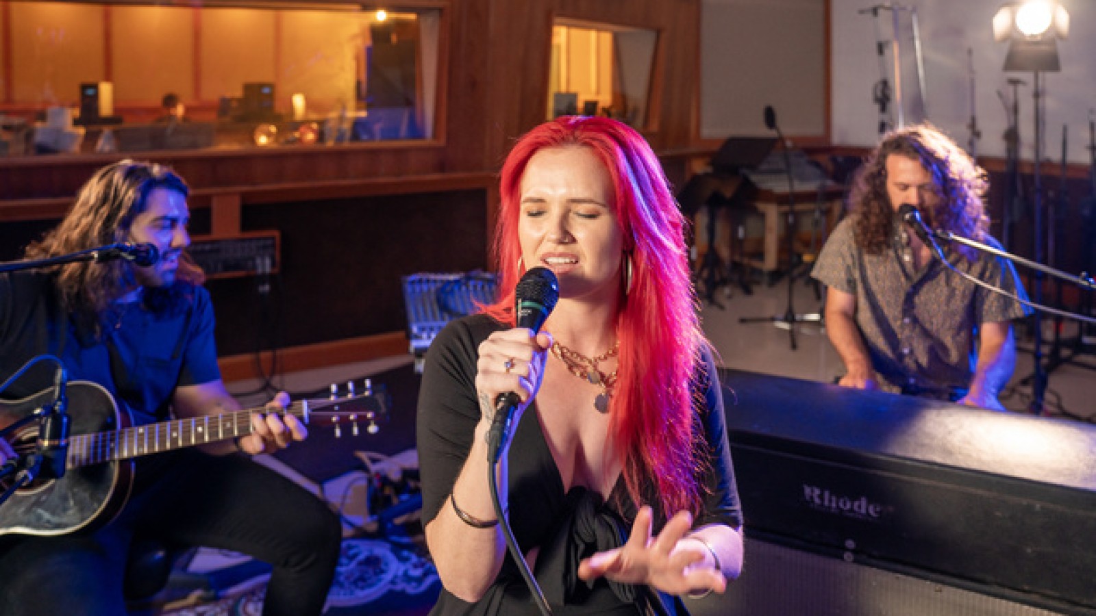 Leah Martin-Brown Ignites the Stage and Illuminates the Studio with AUDIX Mics