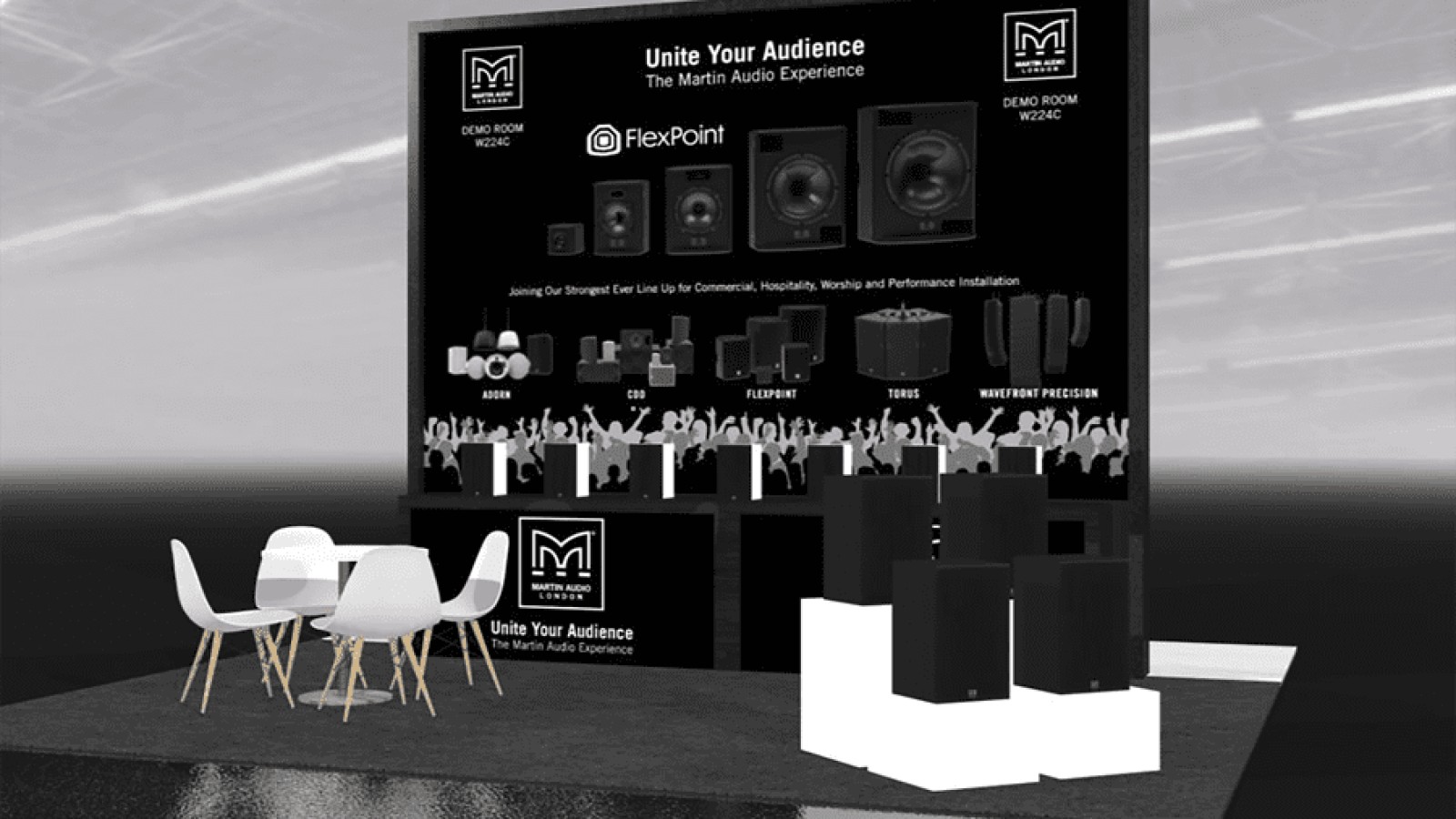 FlexPoint and TORUS Series Spearhead Martin Audio’s InfoComm Product Showcase
