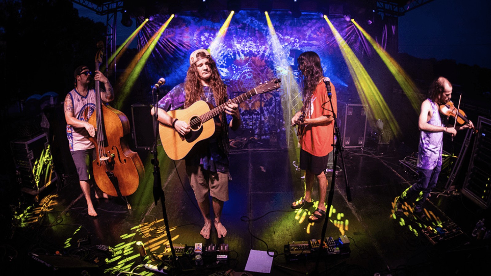 ADJ Fixtures Used Exclusively To Light Both Stages At Birds of a Feather Festival 2020