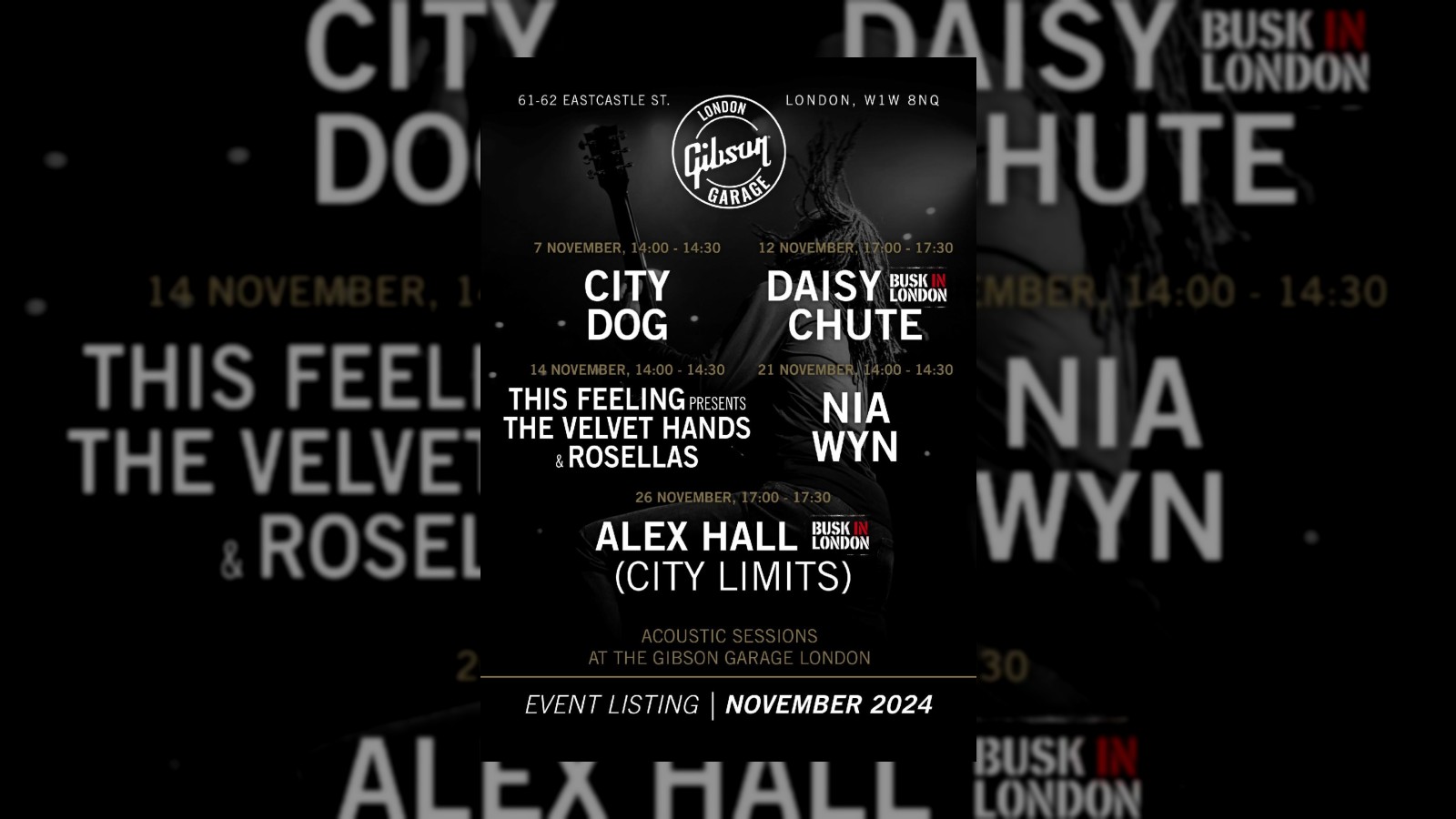 Gibson Garage London Acoustic Sessions
