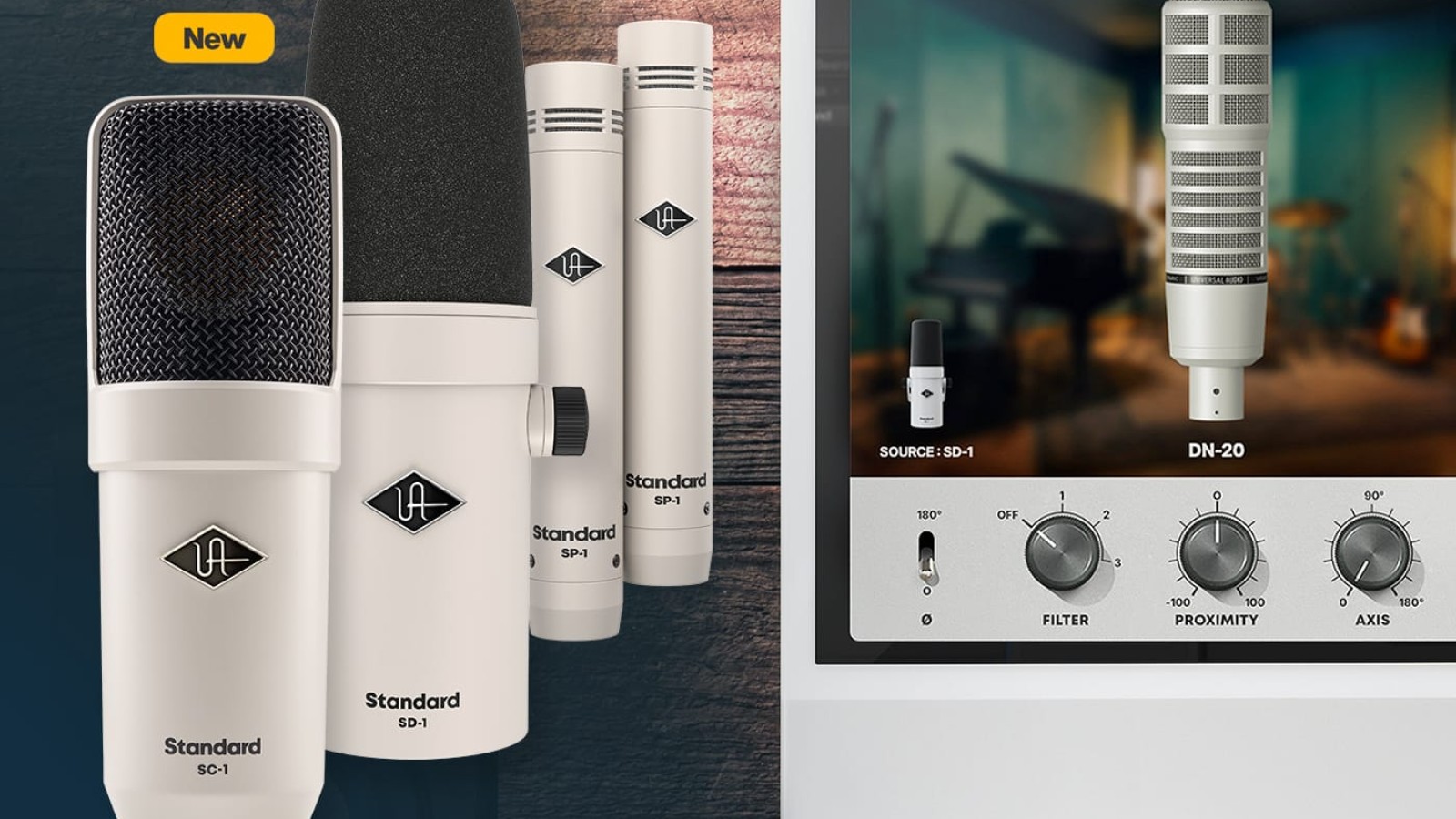 UA Introduces Hemisphere Mic Modeling Plug-in and SC-1 Standard Condenser Microphone