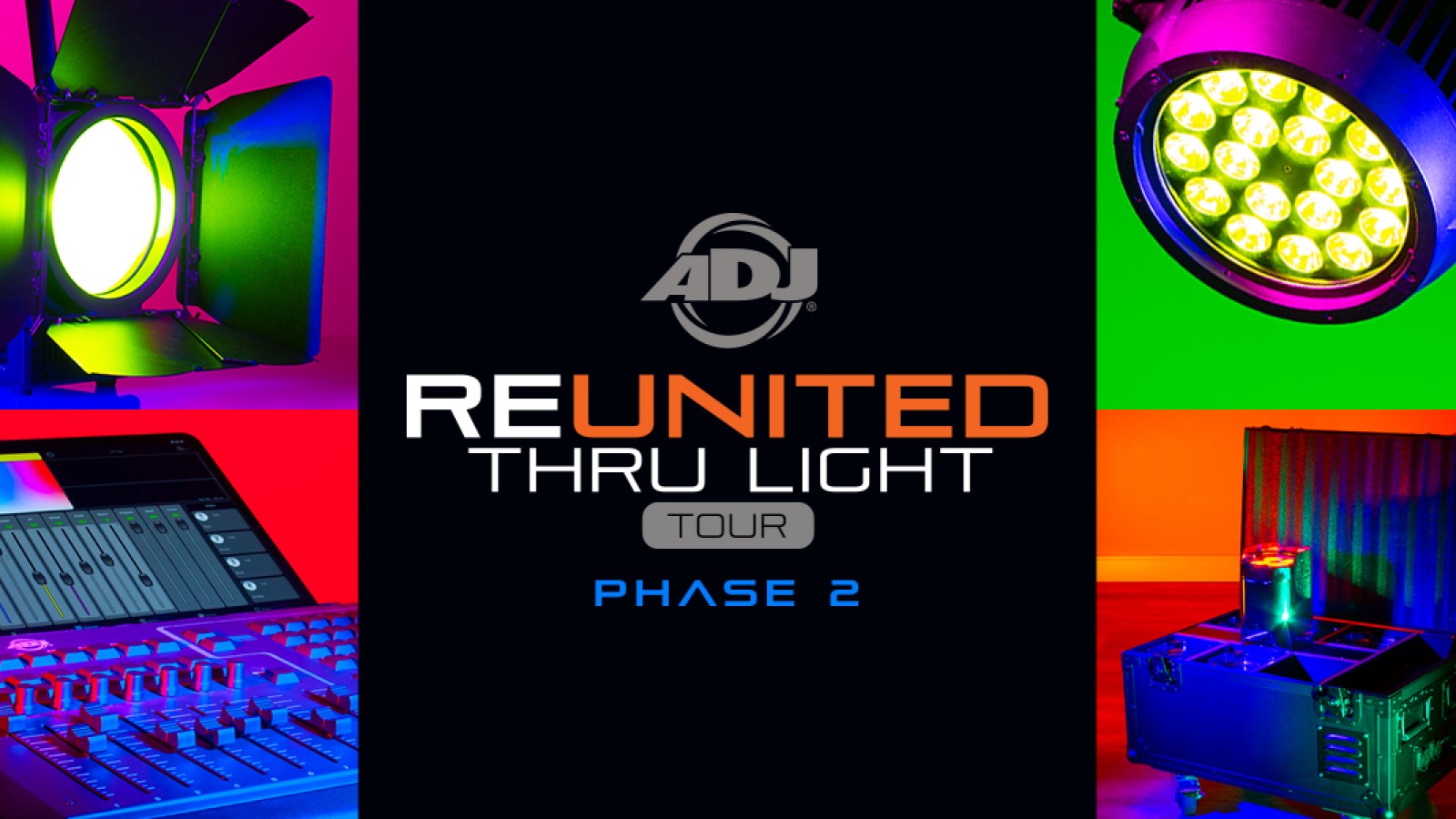 ADJ Team Prepares To Hit The Road For Second Phase Of 'Reunited Thru Light' Tour
