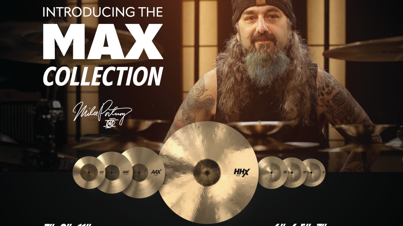 SABIAN Releases 7 New Cymbals by Mike Portnoy