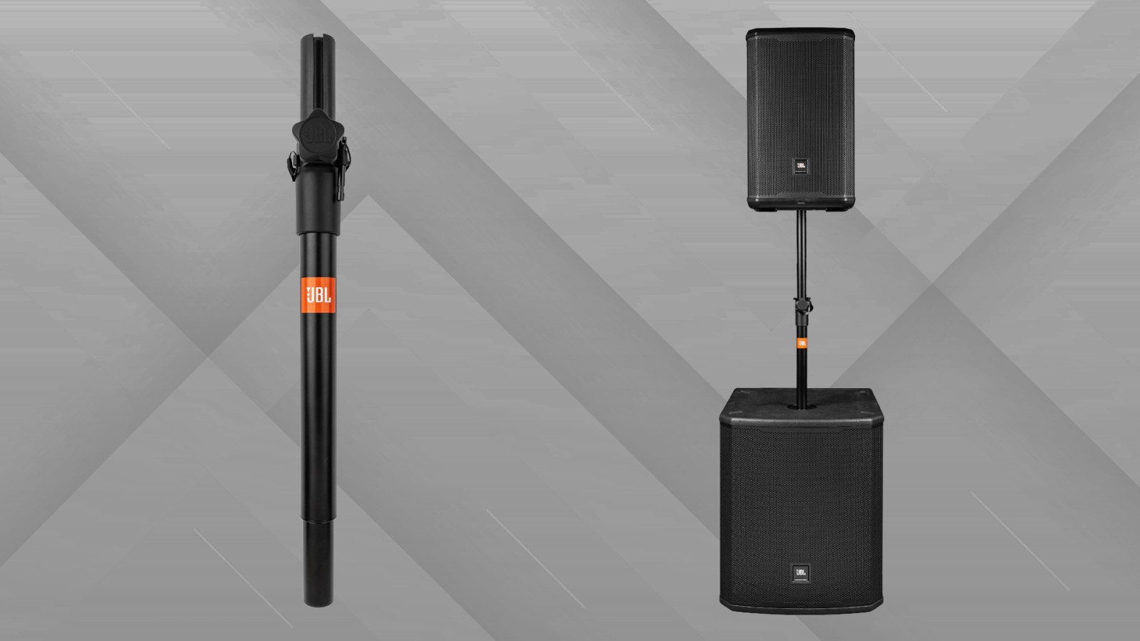 JBL Bags Debuts Low-Profile Subwoofer Mounted Speaker Pole
