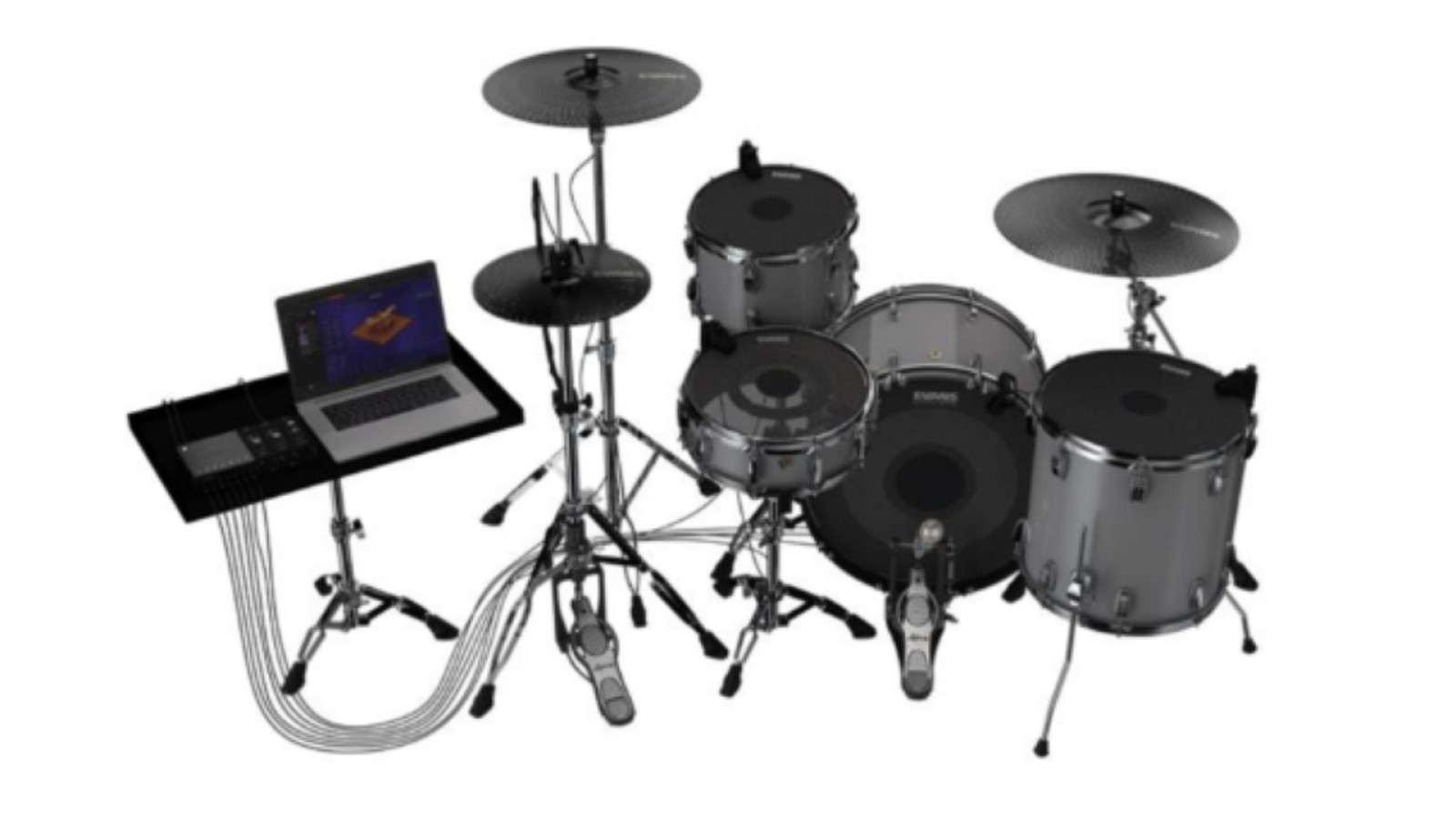 EVANS Hybrid and Sunhouse Launch New Sensory Percussion eKit System