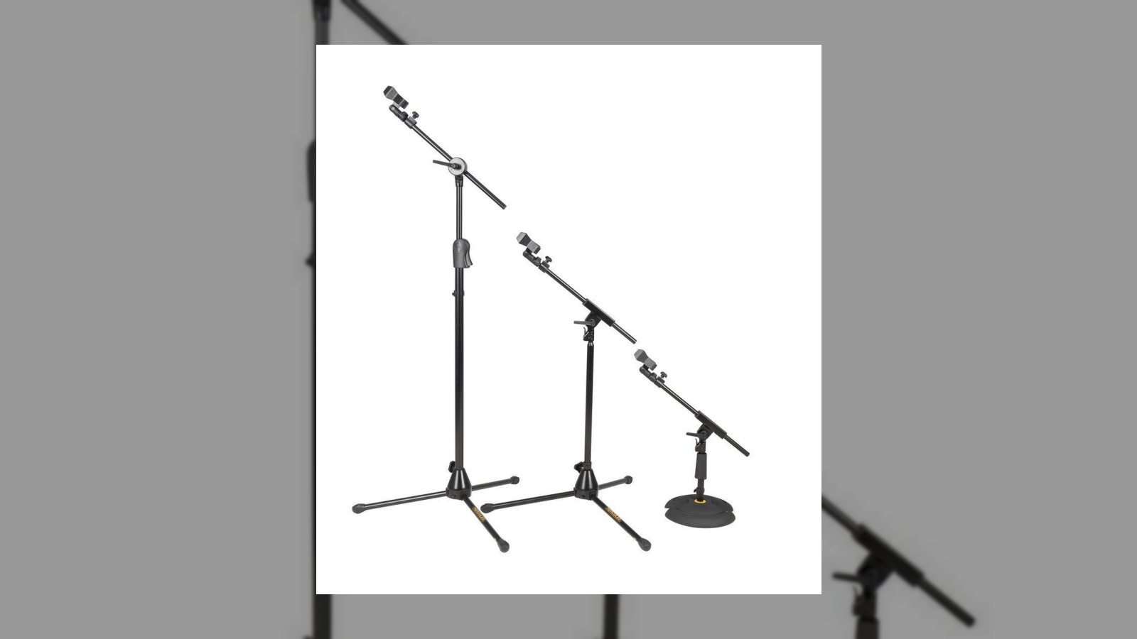 New Pro Series Mic Stands and Adaptive Multi-Mount from Hercules