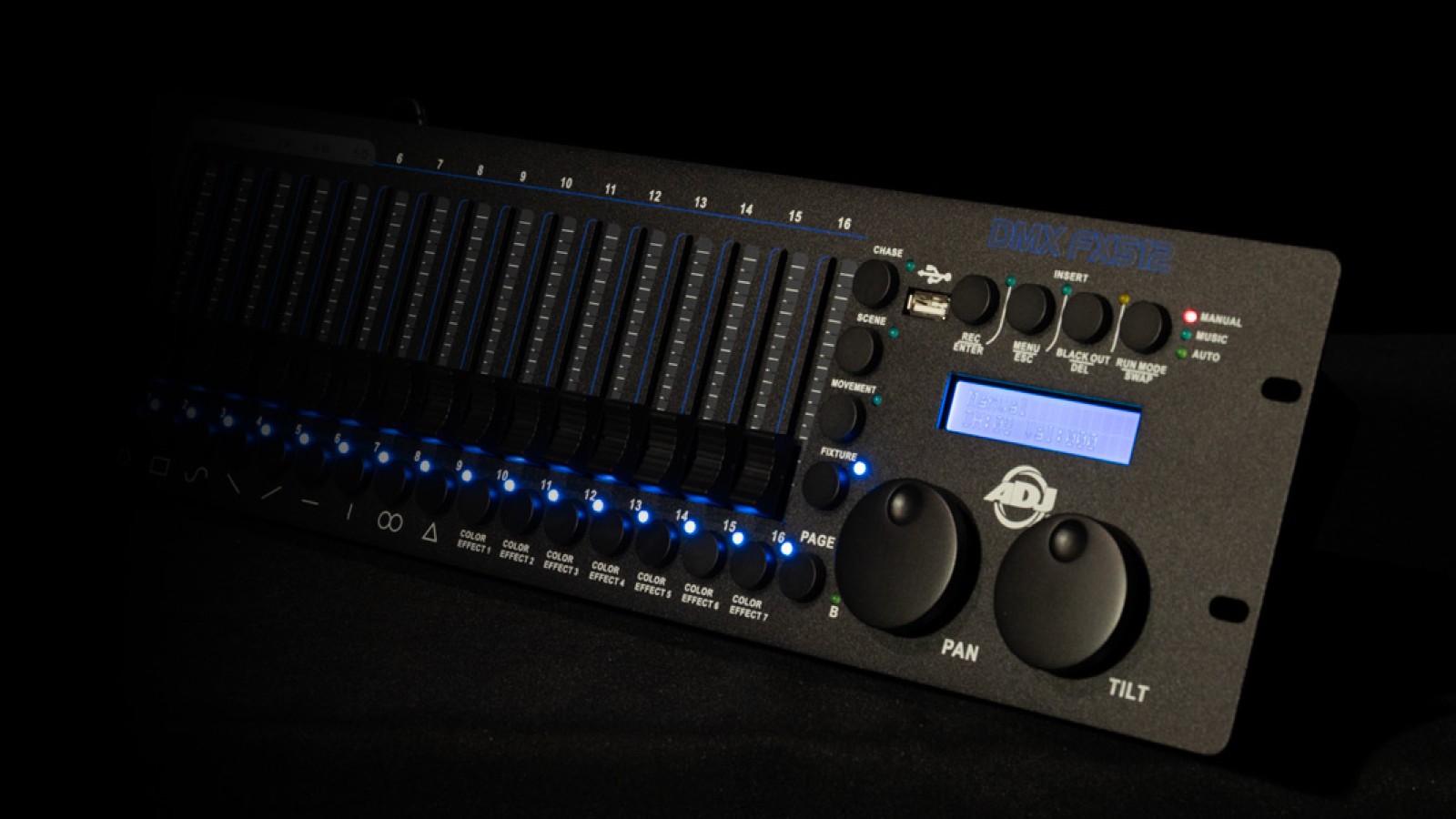 Introducing ADJ’s Simple, Compact, and Powerful New DMX FX512 Standalone Lighting Controller
