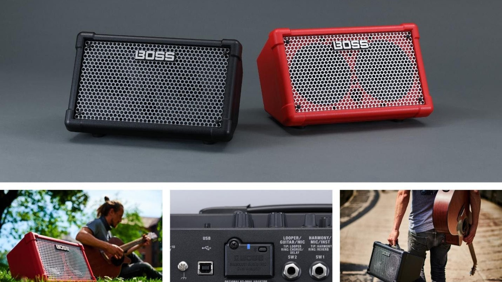BOSS Announces CUBE Street II Battery-Powered Stereo Amplifier
