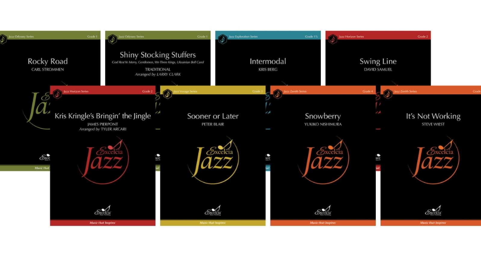 Excelcia Music Publishing Releases Inspiring New Charts for Jazz Ensemble