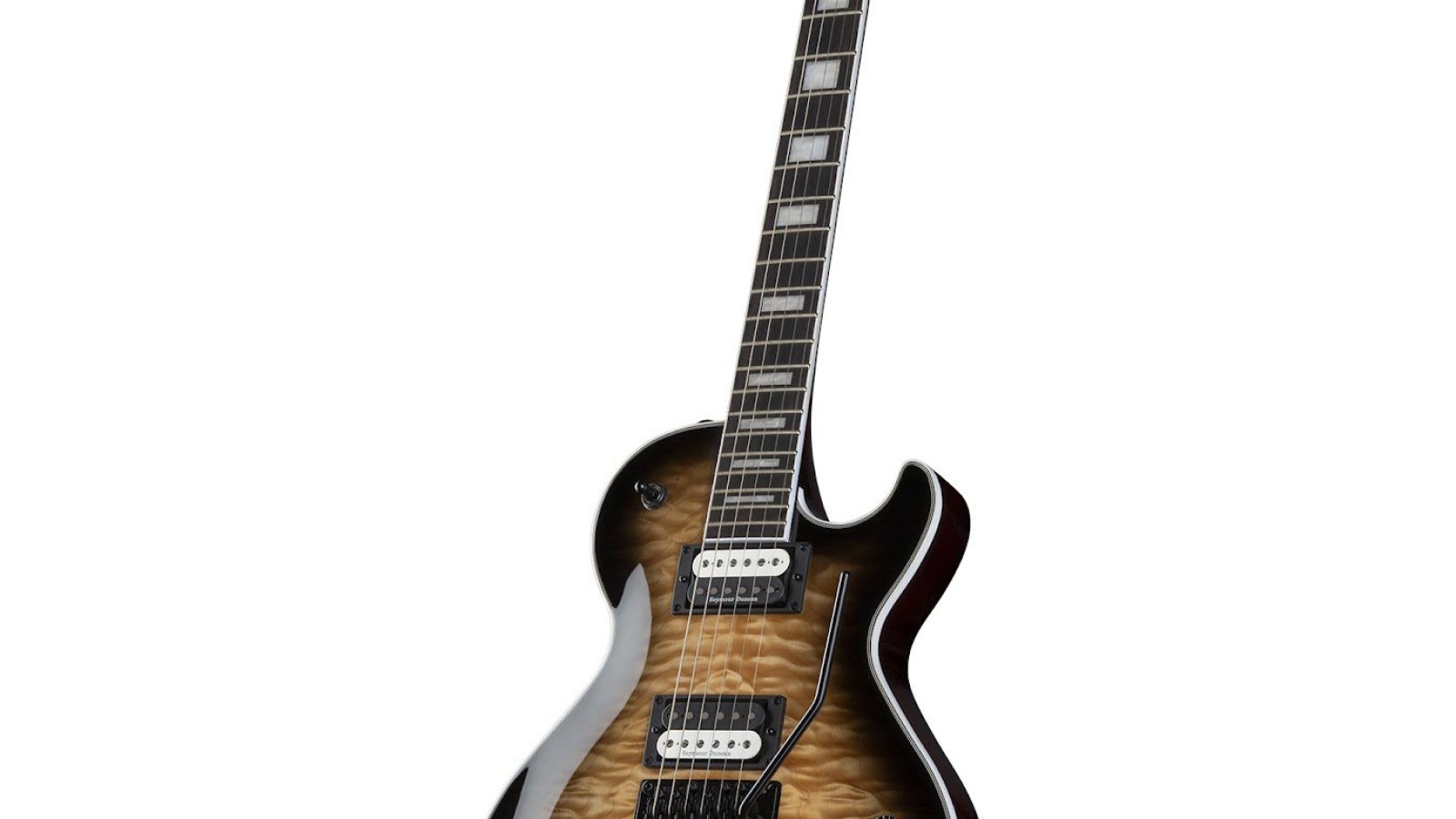 Dean Introduces Thoroughbred Select Floyd Quilt Maple Natural Black Burst Electric Guitar