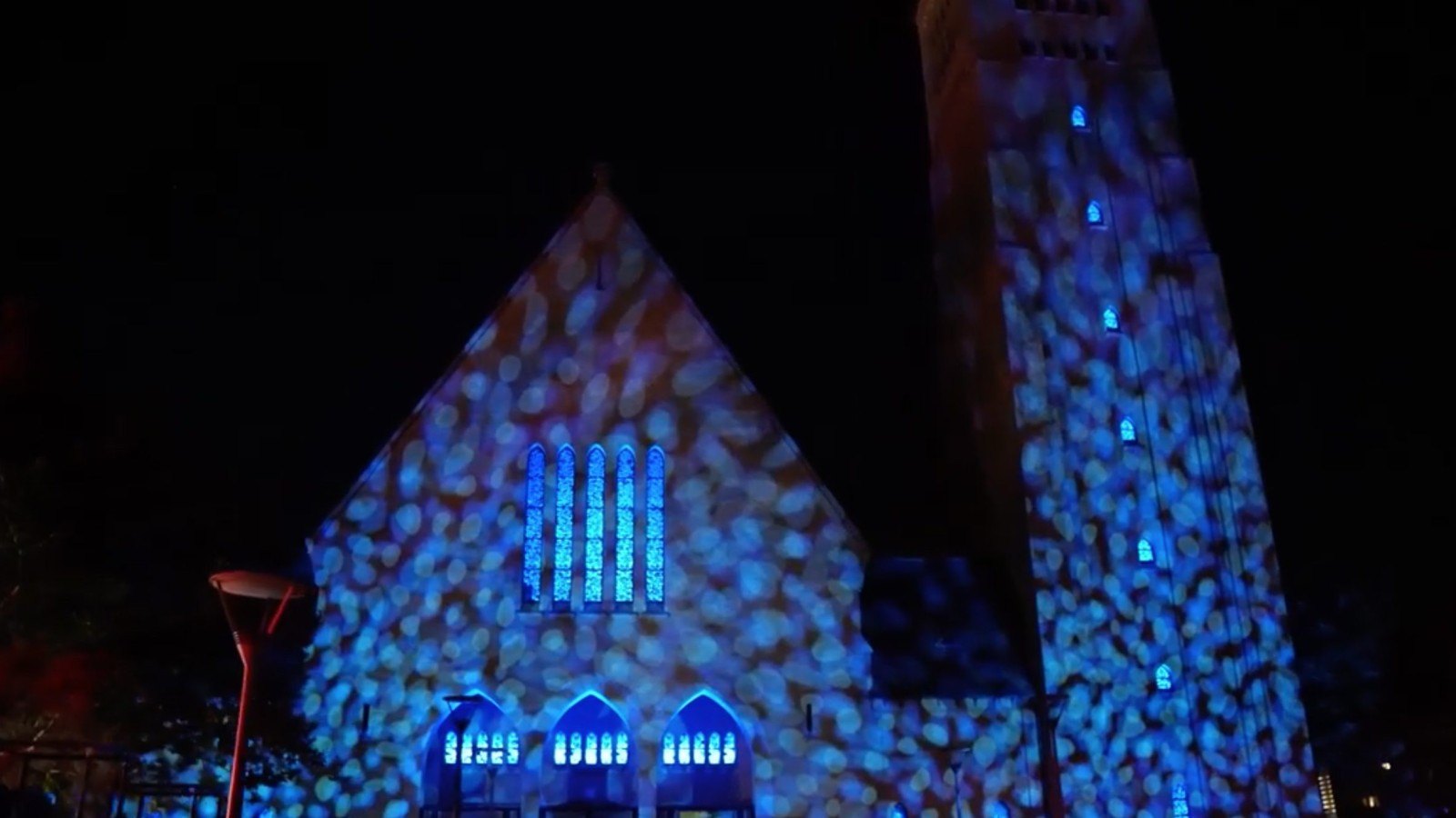 Rentek Creates Compelling Display On Sint Martinus Tower For Vurige Vijvers With CHAUVET Professional