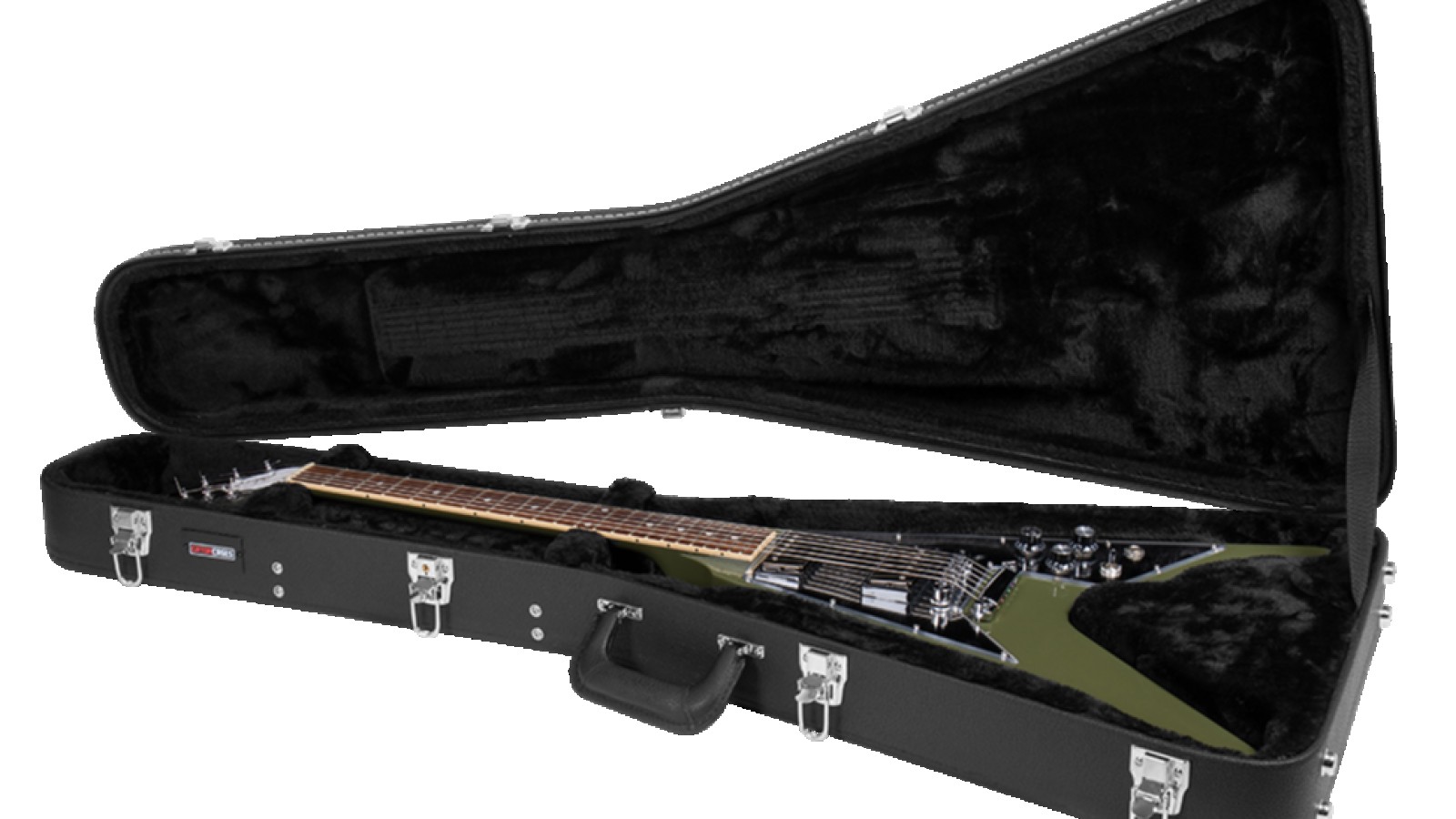 Gator Introduces New Wood Cases for Flying V and Explorer Guitars