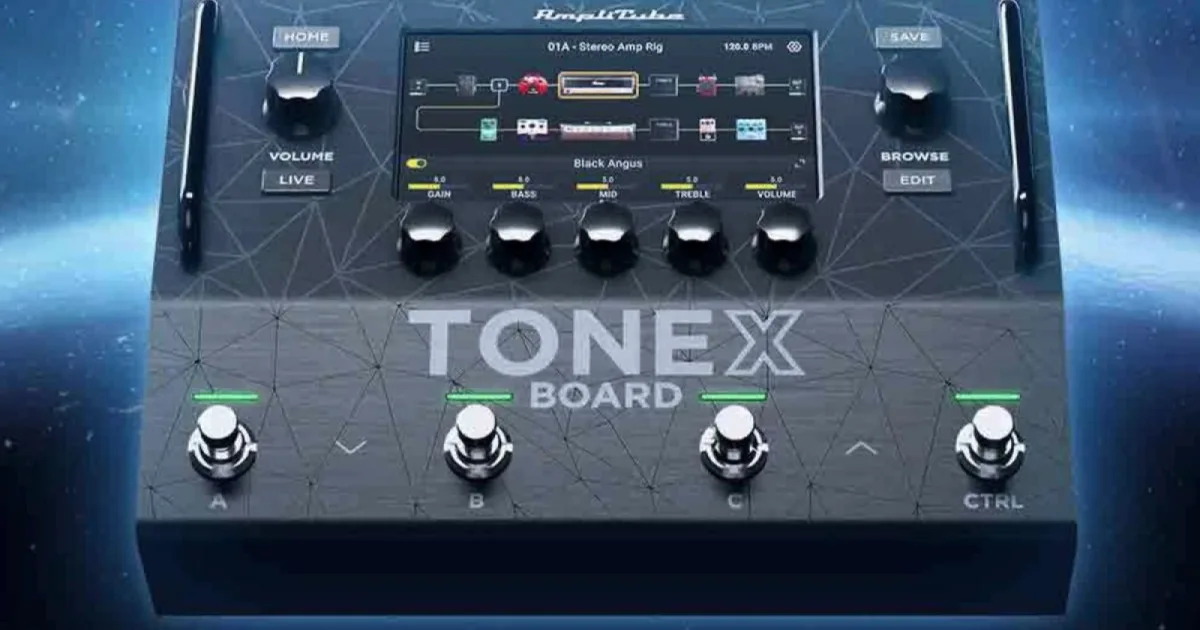 IK Multimedia releases TONEX Board flagship modeller with advanced routing