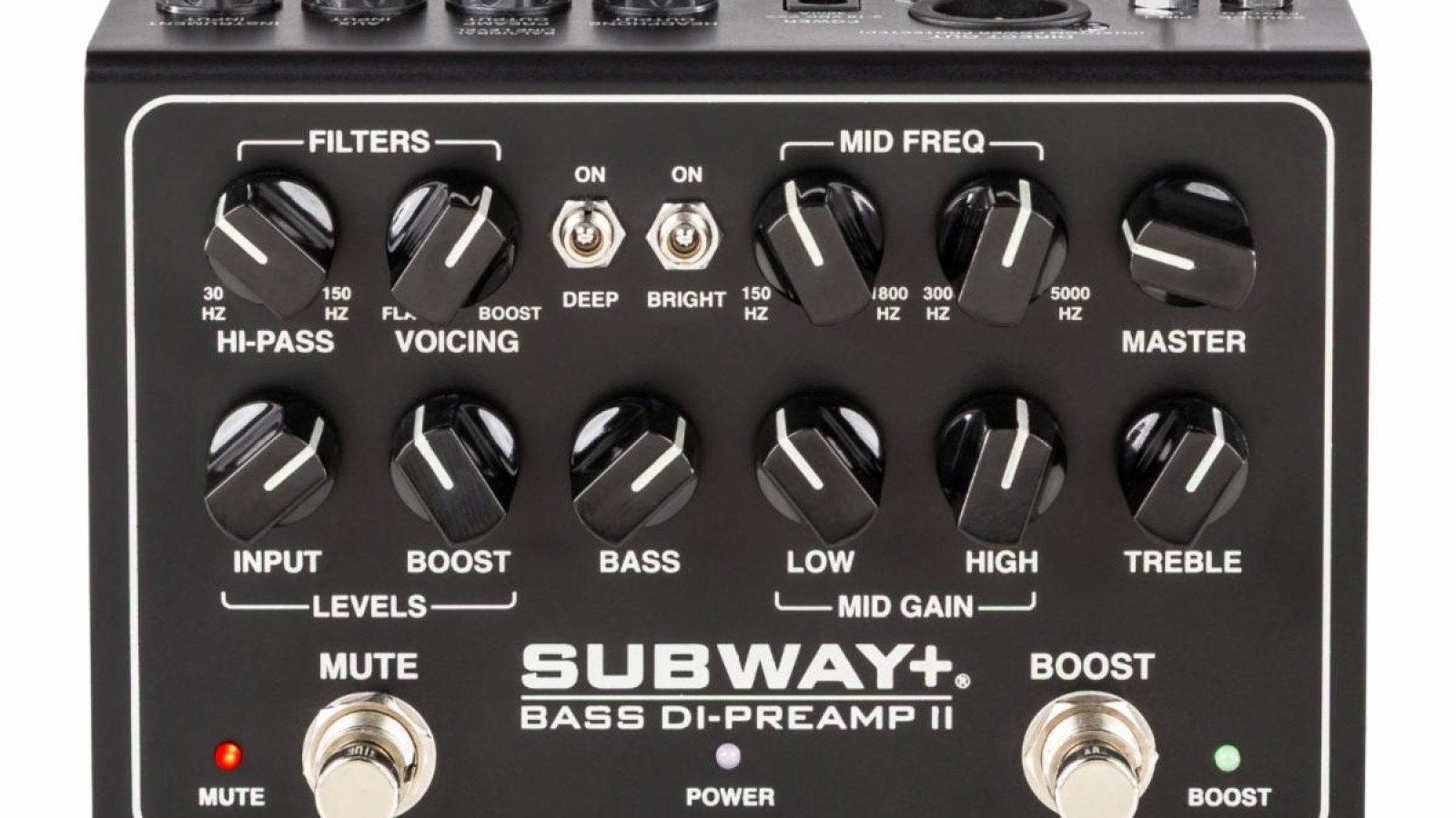MESA/Boogie Subway+ Bass DI‑Preamp II