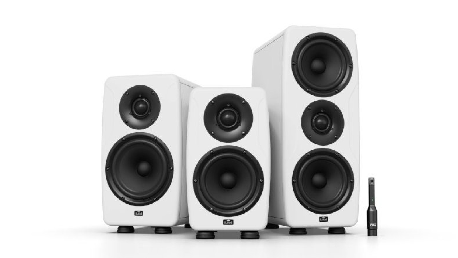 IK Multimedia Announces a New White Edition of iLoud Precision Studio Monitors