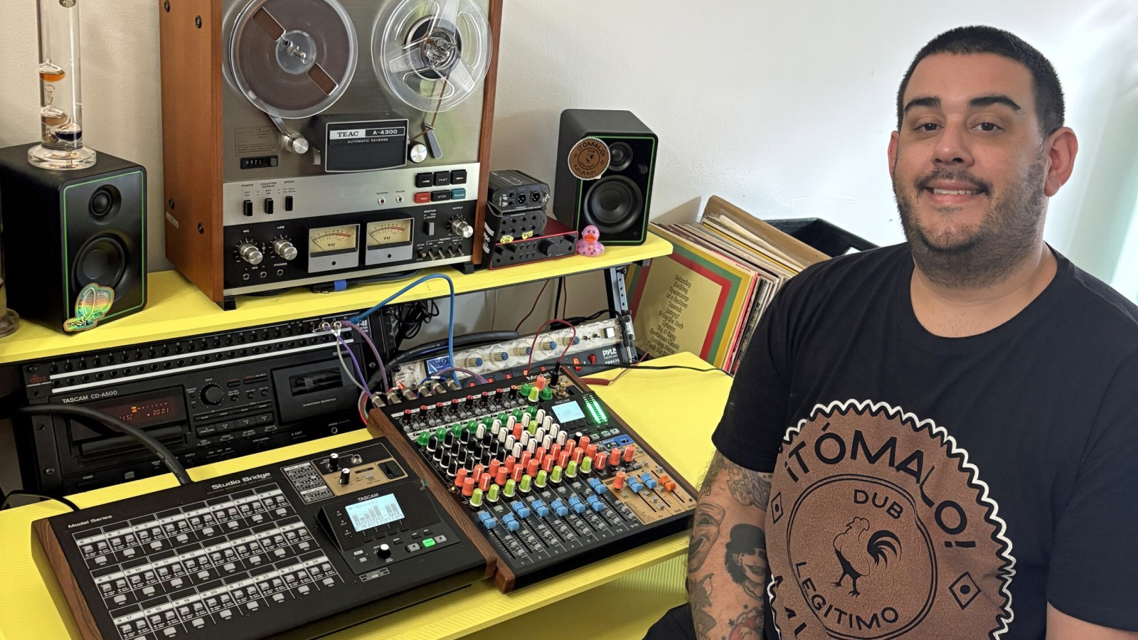 TASCAM’s Model 12 and Studio Bridge Bring Cohesion to Tomas Bringas’ Production