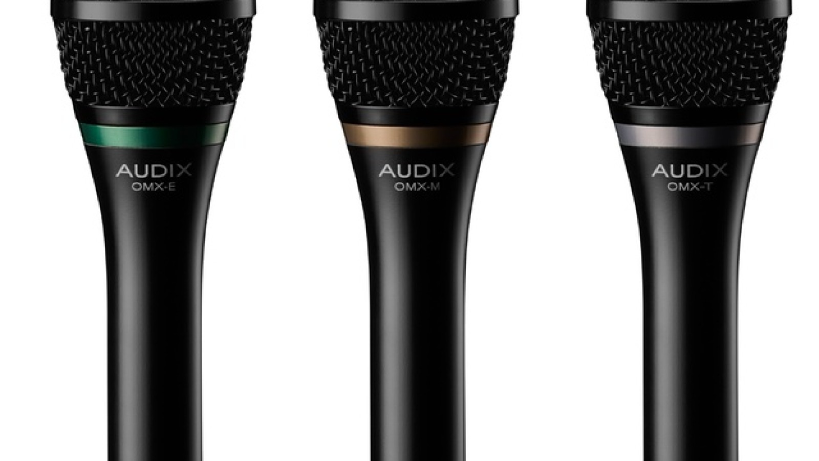 AUDIX Debuts the OMX Series of Handheld Dynamic Mics — Purpose-Built for Different Singers and Gigs
