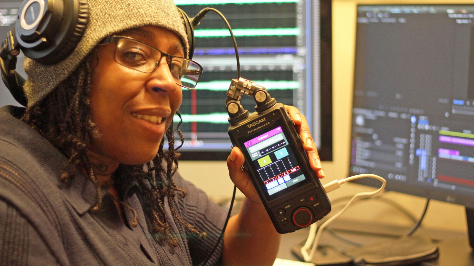 TASCAM’s DR-10L and Portacapture X8 Help Filmmaker, Writer/Director Krystal Dawn’s Creativity Flow