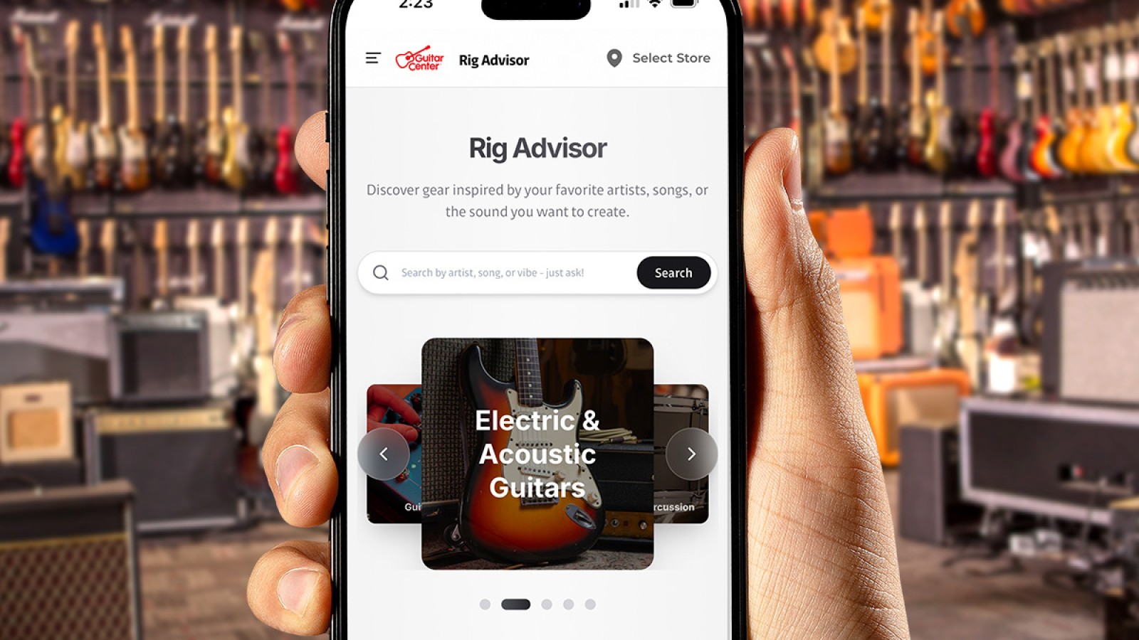 Guitar Center Launches First-ever In-store AI Shopping Assistant in Music Retail