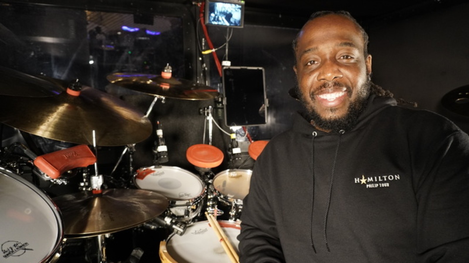 Q. Robinson Drums the Heartbeat of 'Hamilton' with AUDIX Mics