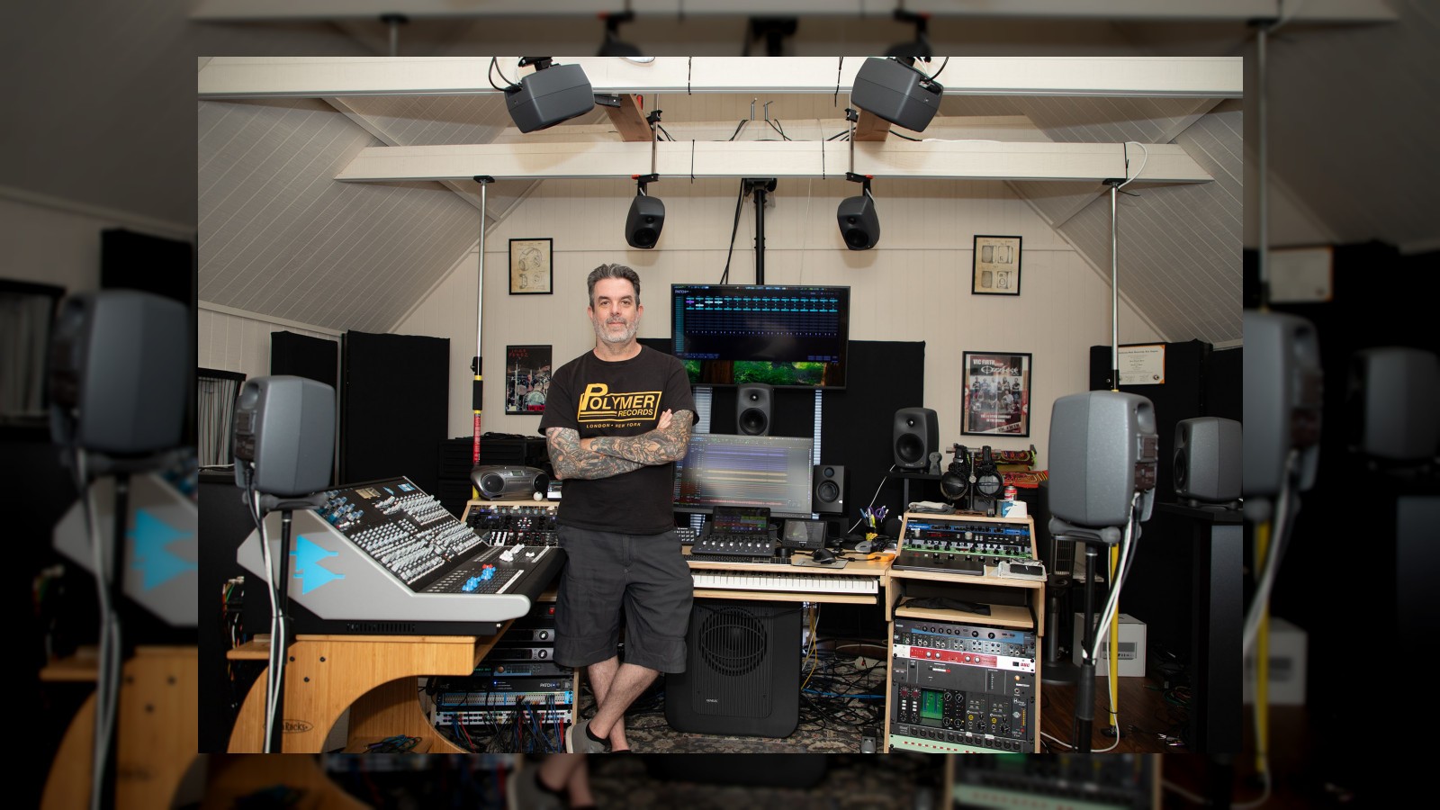 Custom House at Guitar Center designs flexible Dolby Atmos production studio for Pasadena-based audio engineer Jose Perez