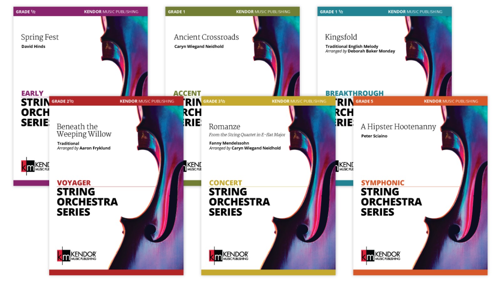 Kendor Music Publishing Releases a Moving New Catalog of String Orchestra Music