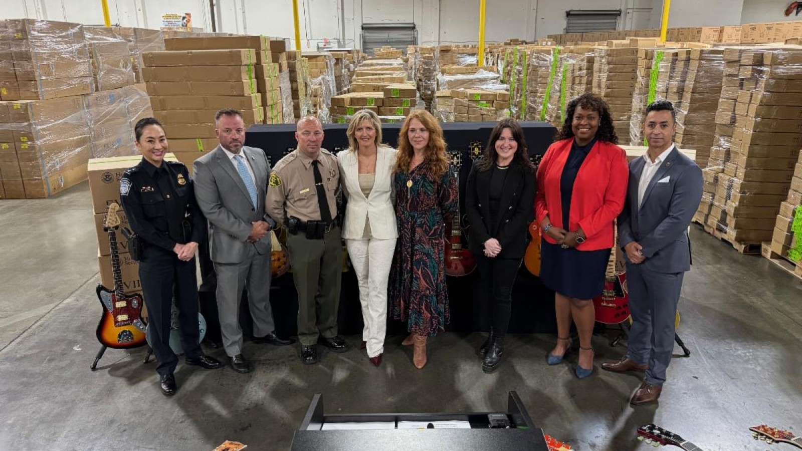 U.S. Customs and Border Protection, and Partners Seize More than $18 million in Fake Gibson Guitars in Largest Counterfeit Musical Instrument Seizure on Record