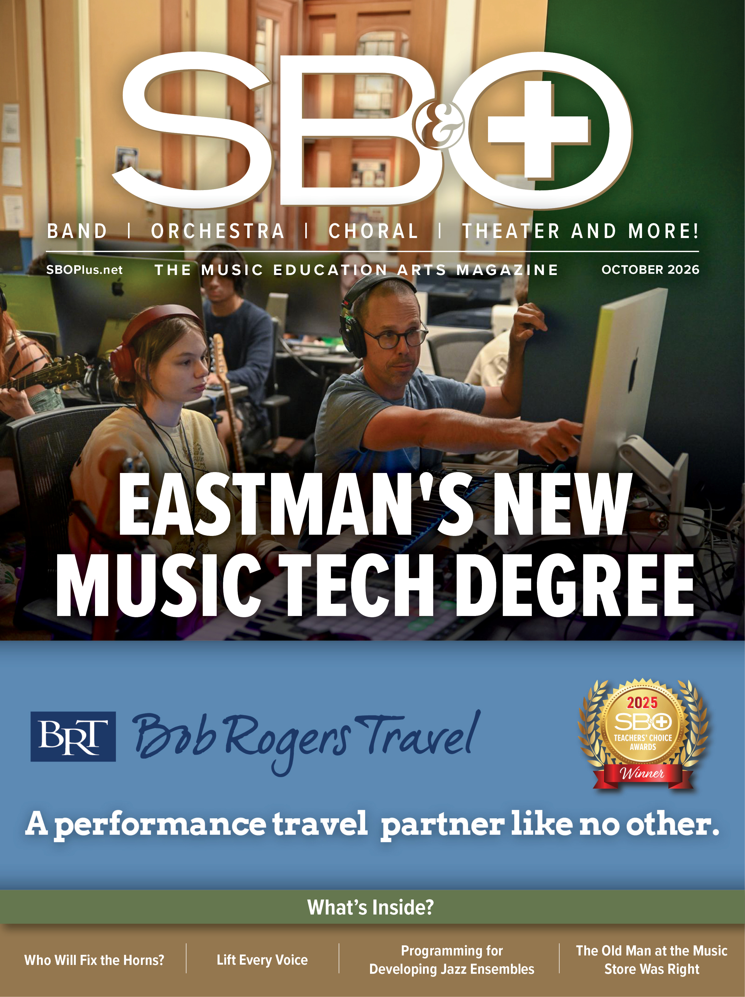 October 2026 School Band & Orchestra + cover